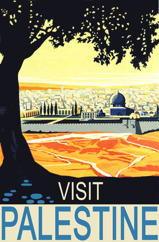 Visit Palestine - Poster