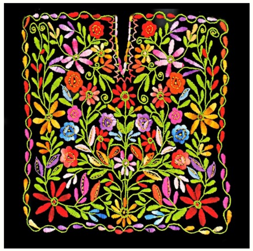 Palestinian Flowers Embroidery Sticker