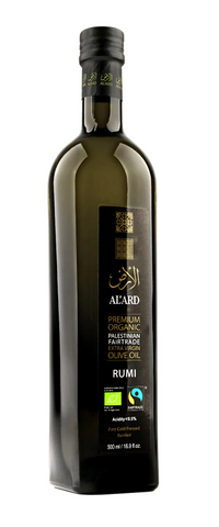Al 'Ard Premium Palestinain RUMI Organic Olive Oil