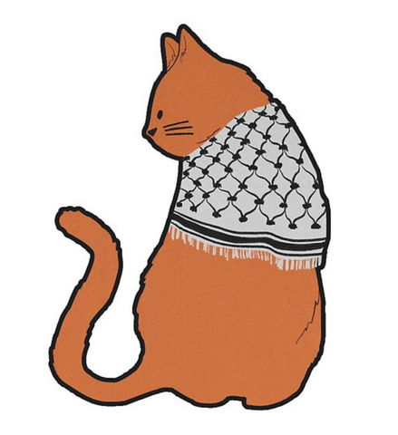 Orange Cat Sticker