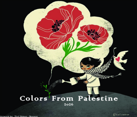 Colors From Palestine 2026 Calendar