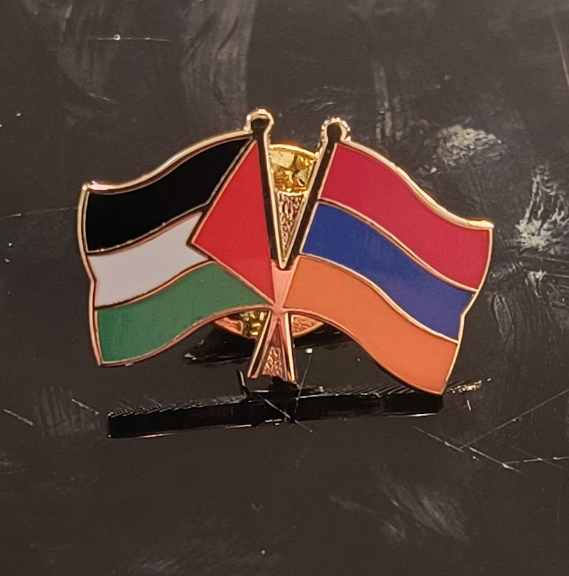 Palestine-Armenia Pin