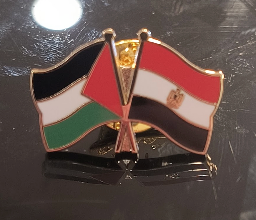 Palestine-Egypt Pin