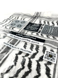 The Nabulsi Palestinian Kufiya/Keffiyeh