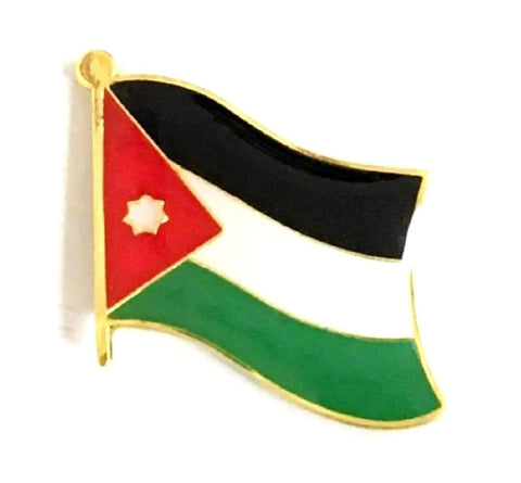 Jordan Flag Lapel Pin