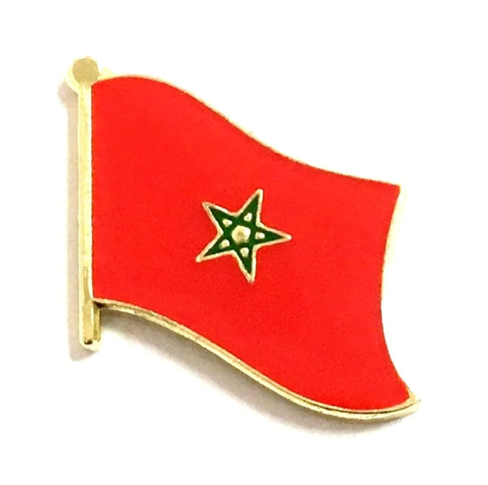 Morocco Flag Lapel Pin
