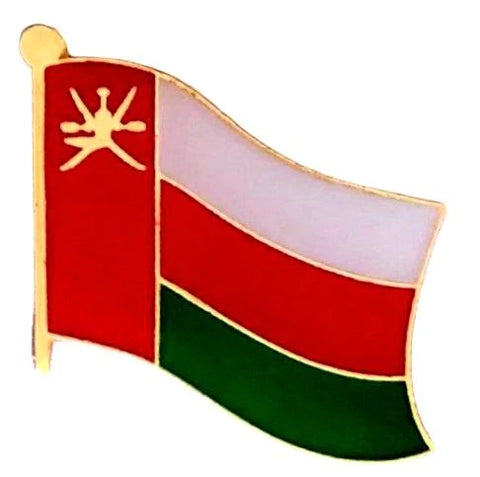 Oman Flag Lapel Pin