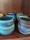 Hebron Phoenician Glass Short Round Cups