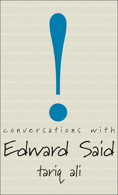Conversations with Edward Said by Tariq Ali