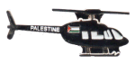 Palestine Helicopter Pin