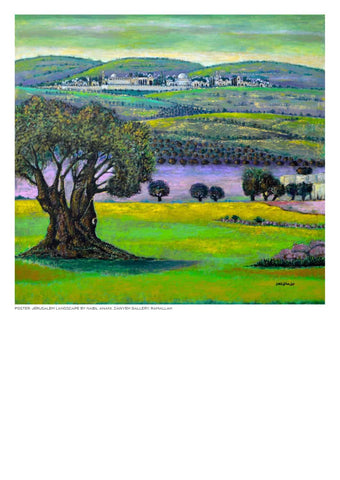 Jerusalem Landscape by Nabil Anani