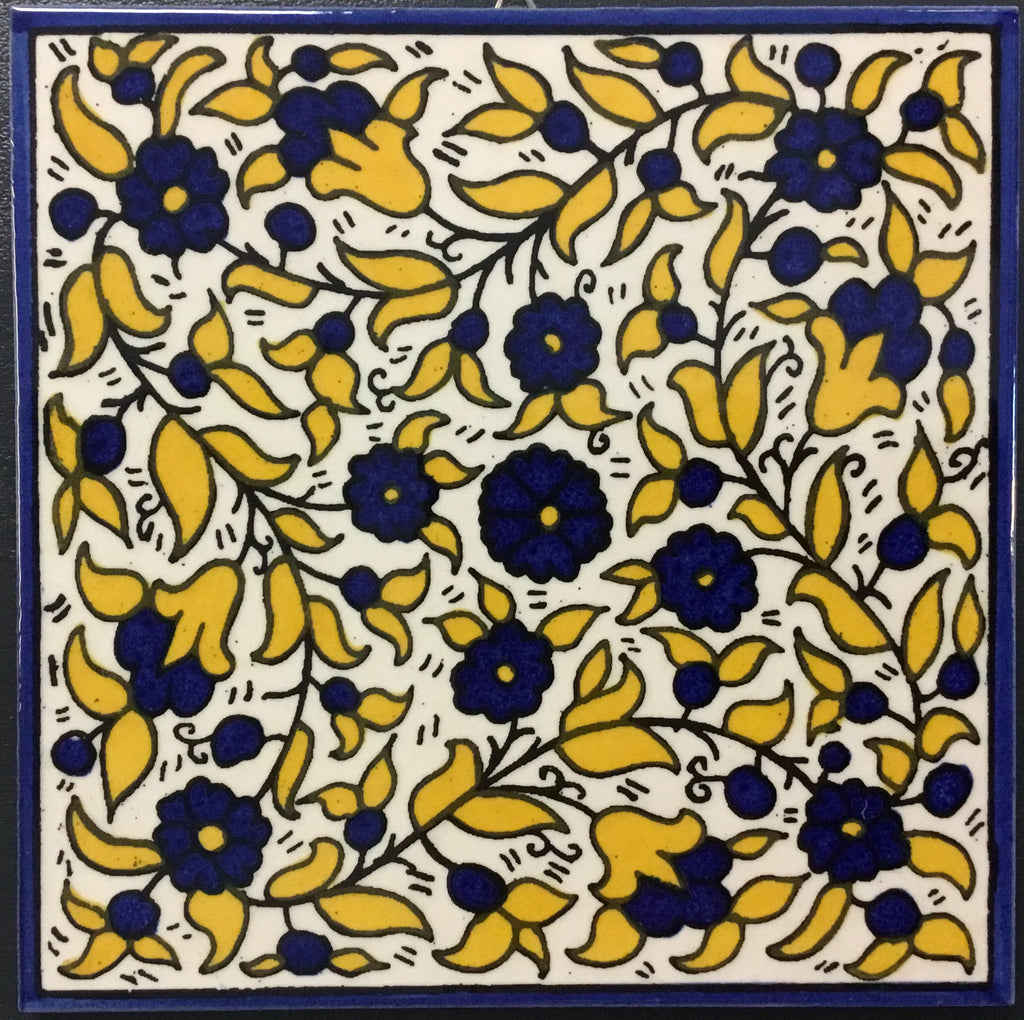 Yellow Flower Tile