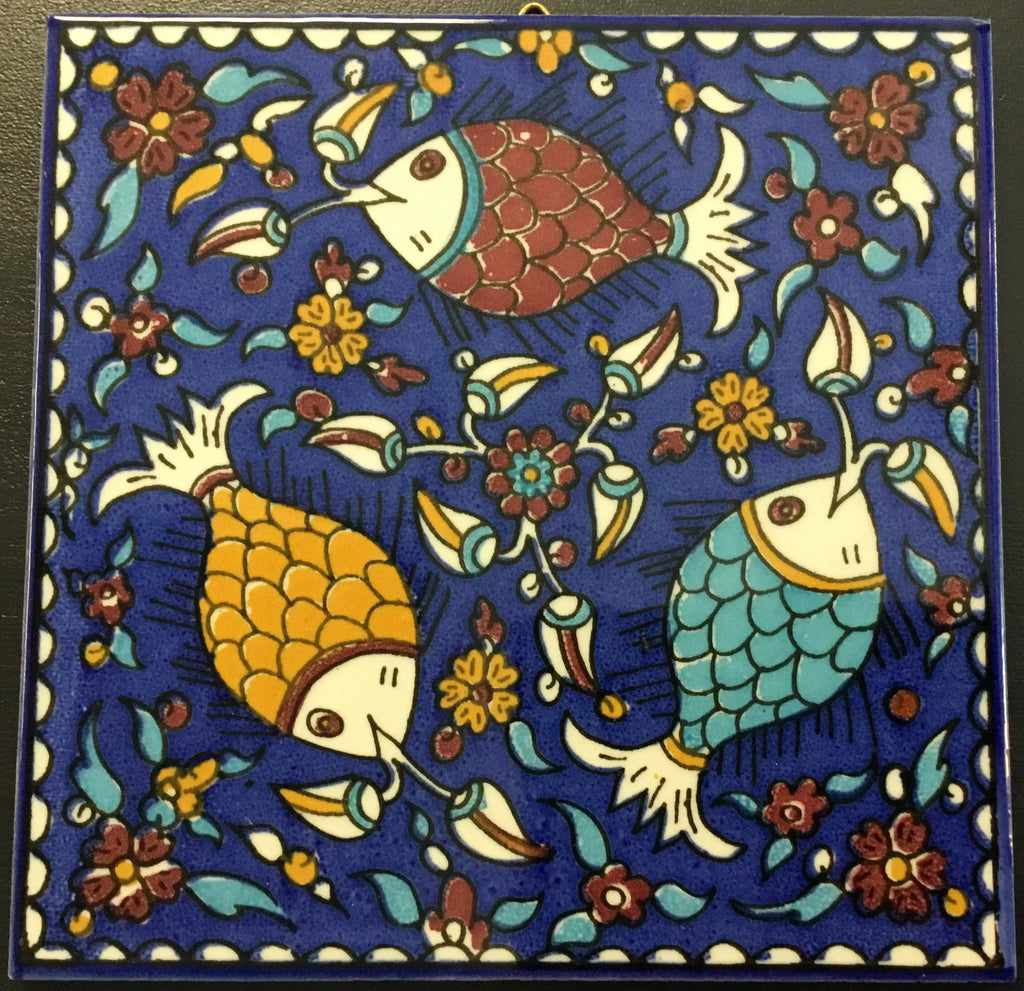 Blue Fish Tile