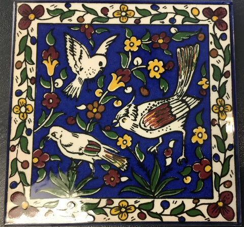 Blue Birds Tile